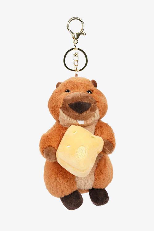 Llavero divertido con diseño de ardilla