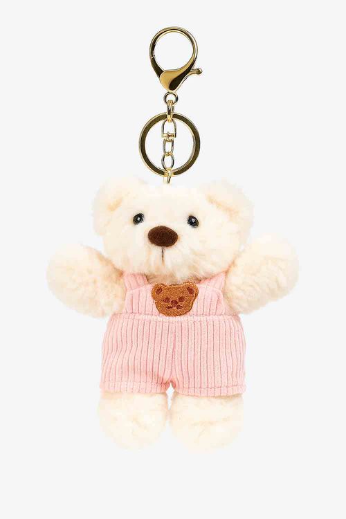 Llavero adorable con diseño de oso