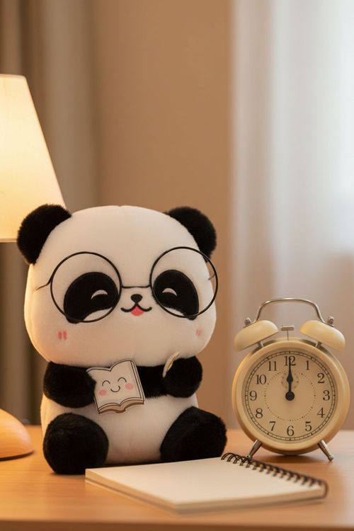 Peluche pequeño con diseño de panda