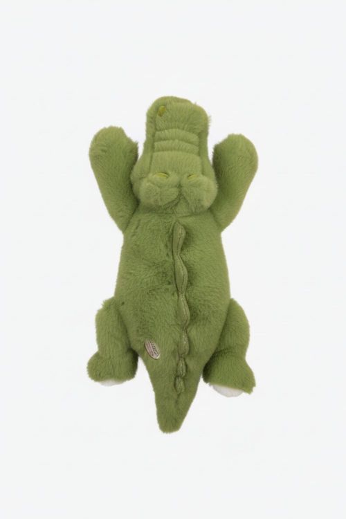 Peluche con diseño de cocodrilo