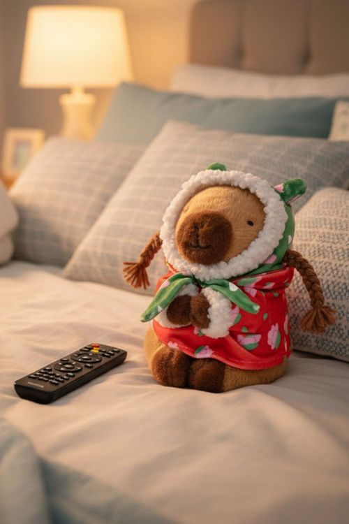 Peluche capibara de 22cm