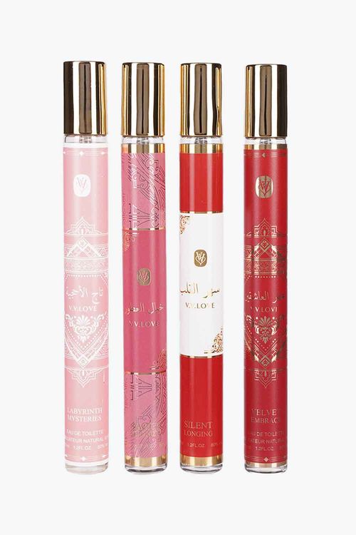 Set x4 splash eau de 35ml red