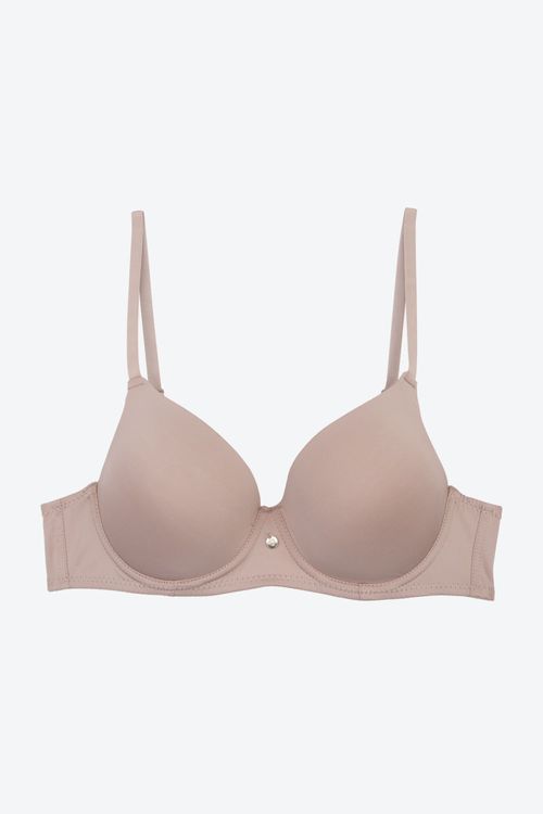 Brasier cobertura 3/4 individual en microfibra 100% feeling