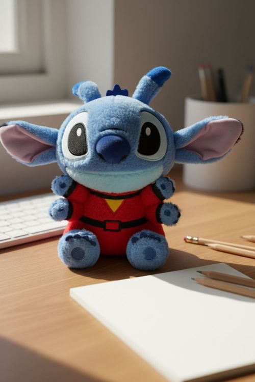 Peluche pequeño suave y delicado con diseño de stitch