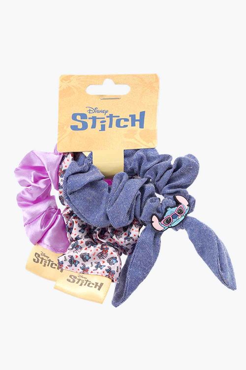 Set x3 bandas con diseño de stitch para el cabello