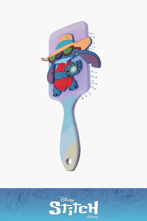 Cepillo para el cabello con diseño de stitch