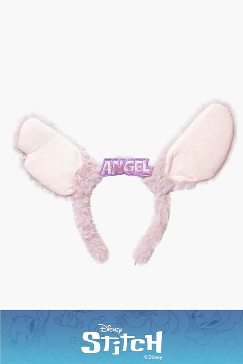 Diadema para el skincare inspirada en angel de stitch