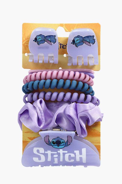 Set de accesorios para el cabello inspirados en stitch