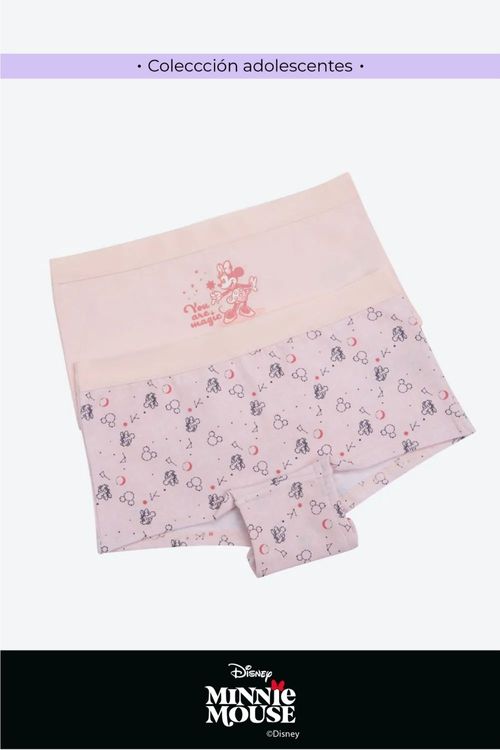 Boxer nueva coleccion disney para adolescentes paquete x2