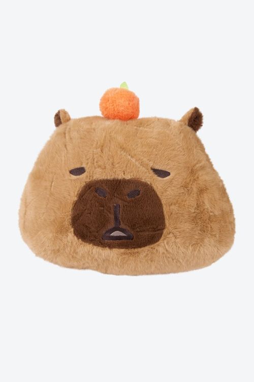 Cojin con diseño de capibara