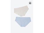 Panty-Paquete-X2-Hipster-En-Microfibra-Tacto-Piel-De-Durazno-Marfil-Azul-Claro-Tm