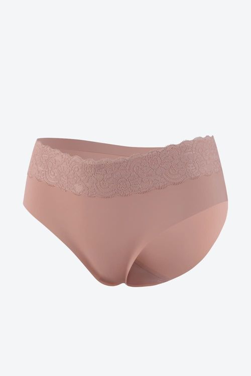 Panty con silueta hipster elaborado en microfibra paquete x2