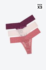Panty-Brasilera-En-Encaje-Paquete-X3-Palo-De-Rosa-Lila-Morado-Ts