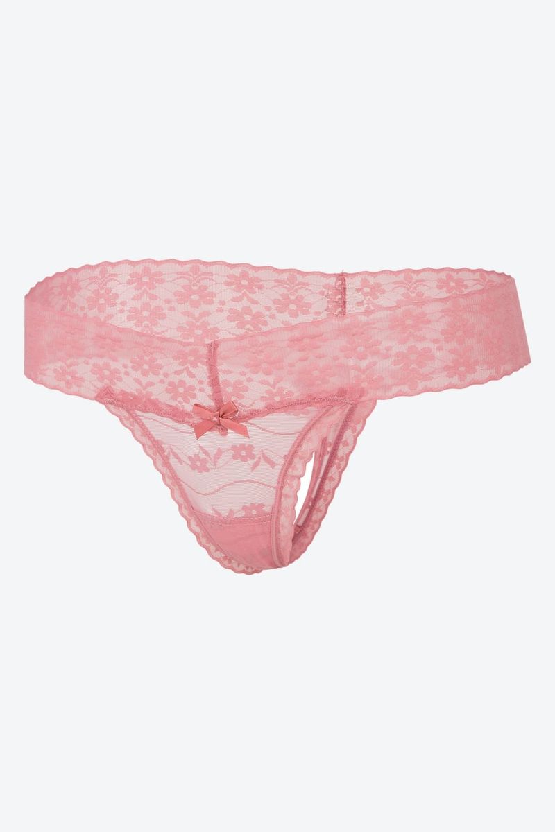 Panty-Brasilera-En-Encaje-Paquete-X3-Palo-De-Rosa-Lila-Morado-Ts