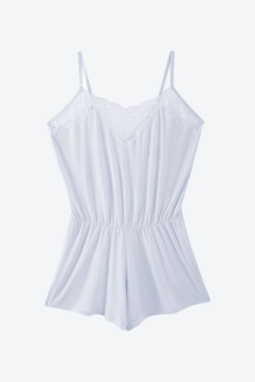 Pijama corta enteriza confeccionada en modal