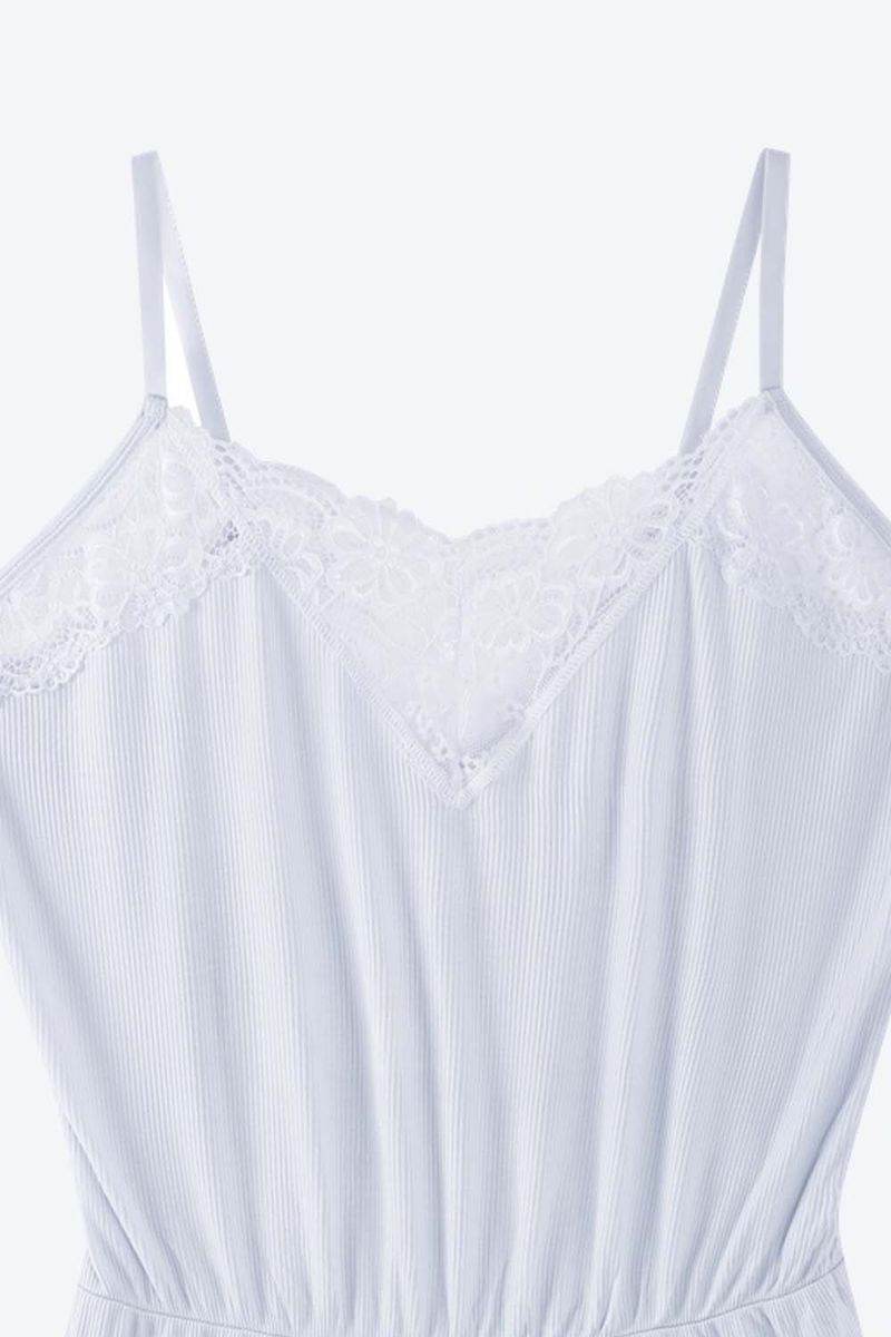 Pijama-Corta-Enteriza-Confeccionada-En-Modal-Blanco-Tl