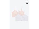 Top-Junior-Sin-Costuras-Paquete-X2-Marfil-Palo-De-Rosa-T16