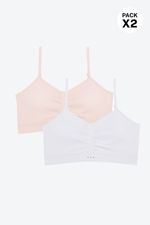 Top-Junior-Sin-Costuras-Paquete-X2-Marfil-Palo-De-Rosa-T16