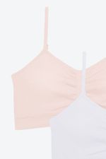 Top-Junior-Sin-Costuras-Paquete-X2-Marfil-Palo-De-Rosa-T16