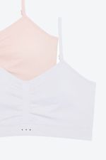 Top-Junior-Sin-Costuras-Paquete-X2-Marfil-Palo-De-Rosa-T16