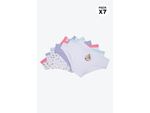Panties-Para-Niña-Paquete-X7-Tipo-Boxer-Elaborados-En-Poliester-Blanco-Print-Cuentos-De-Hadas-T14