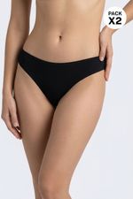 Panty-Tipo-Brasilera-Paquete-X2-Elaborado-En-Microfibra---Negro-Durazno-Tm
