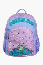 Morral-Con-Asas-Y-Diseño-De-Monster-Inc-Lila-Violeta-Cobalto