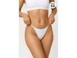 A346 PANTY PAQX3 BLANCO