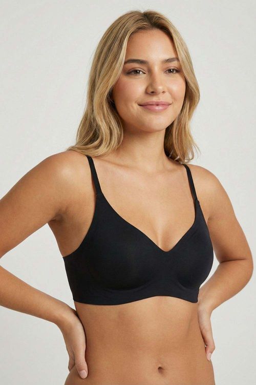 Tecnobra con escote triancular y termofusionado sin costuras