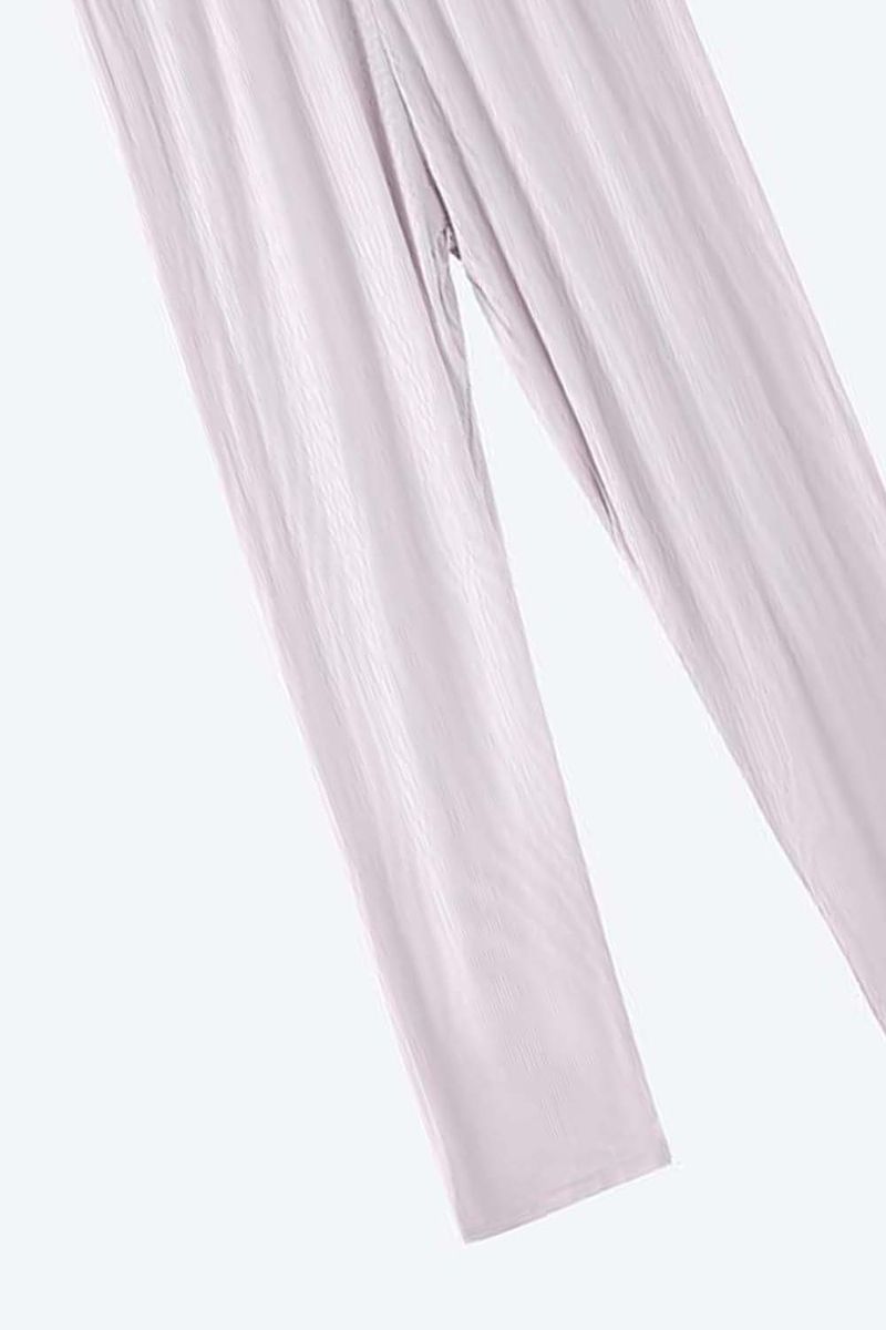 Conjunto-Pijama-De-Dos-Piezas-Cuello-Redondo-Elaborado-En-Modal-Lila-Claro-Tl