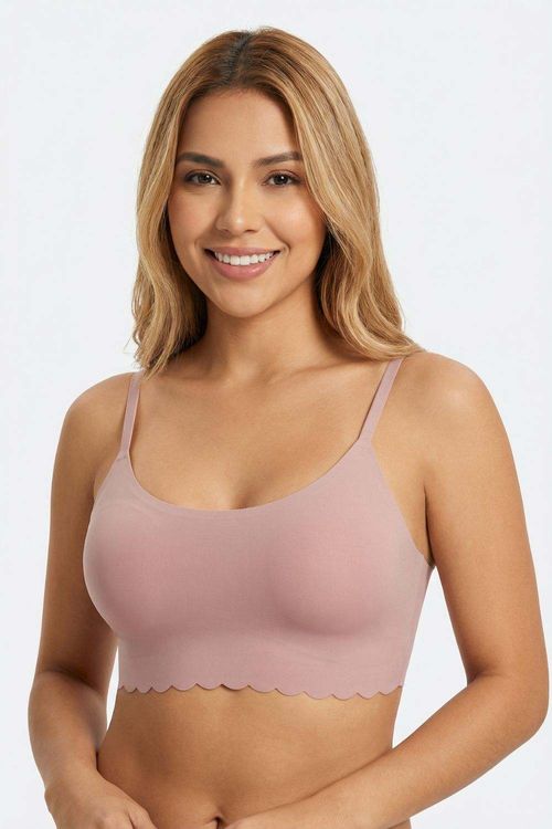 Top con tacto piel de durazno elaborado en microfibra paquete x2