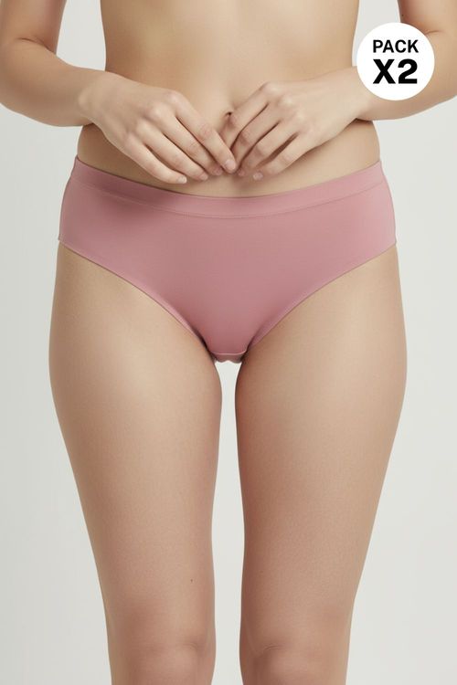 Panty brasilera confeccionado en algodón paquete x2