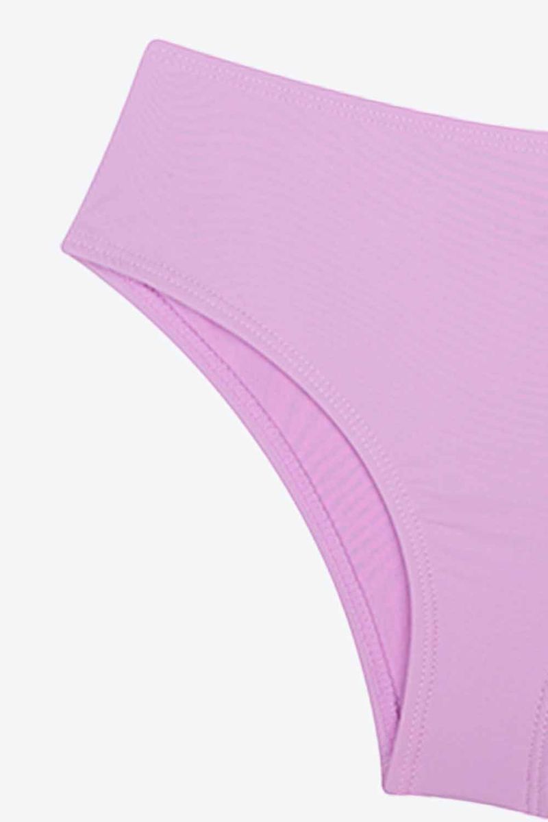 Vestido-De-Baño-Dos-Piezas-De-Microfibra-Para-Niña-Lila-T10