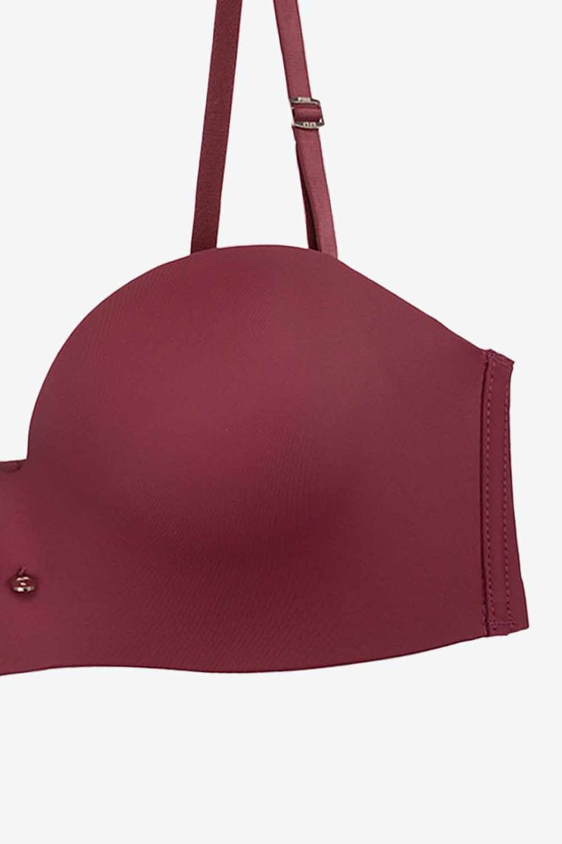 Brasier-Sin-Aros-Tipo-Strapless-Individual-En-Microfibra--Vinotinto-T38B