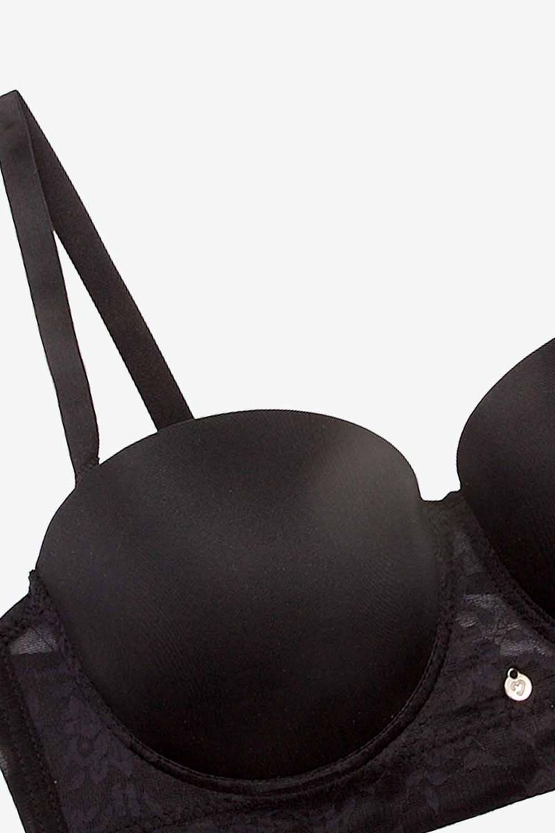 Brasier-Strapless-De-Base-Ancha-En-Microfibra-Negro-T40B