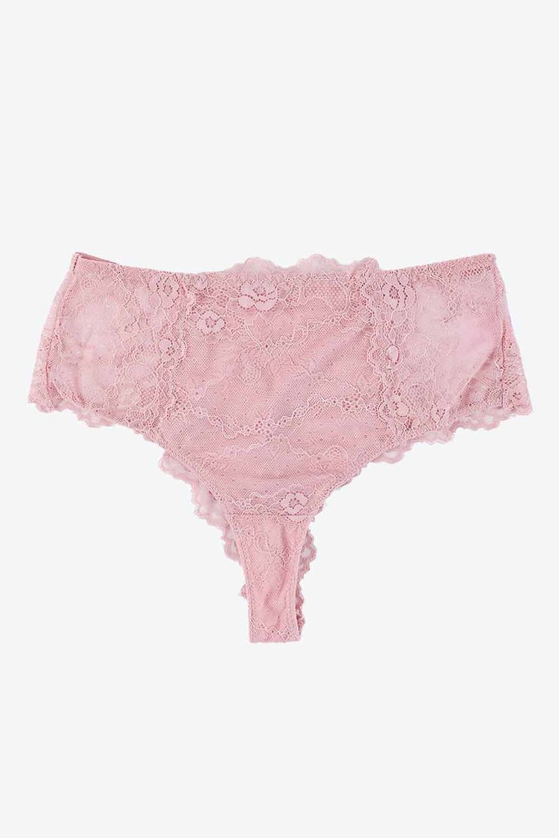 Brasilera-Paquete-X2-En-Encaje-Blanco-Palo-De-Rosa-Ts