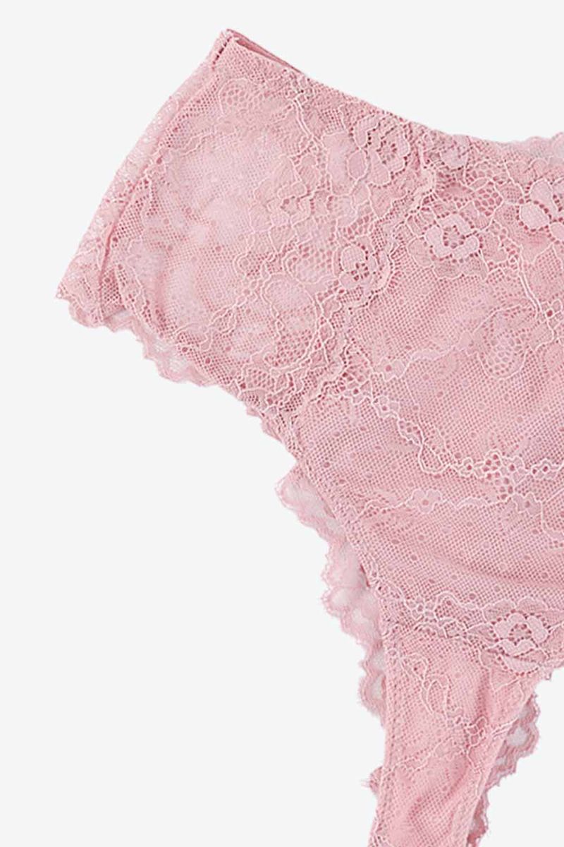 Brasilera-Paquete-X2-En-Encaje-Blanco-Palo-De-Rosa-Ts