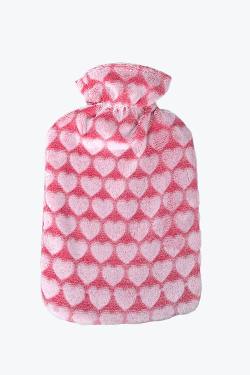 Bolsa calentadora con estampado de corazones de 2000ml
