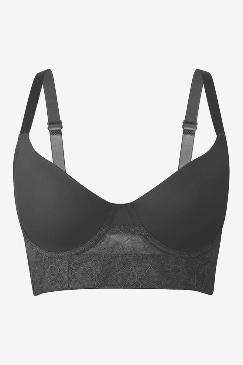 Brasier-Bustier-Confeccionado-En-Microfibra-Y-Encaje-X2-Unidades-Negro-Piel-T36B