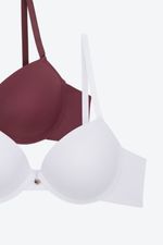 Brasier-En-Microfibra-Sin-Realce-Paq-X2-Blanco-Vinotinto-T38B