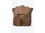 Mini-Morral-Practico-Con-Bolsillos-Exteriores-Terracota