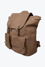 Mini-Morral-Practico-Con-Bolsillos-Exteriores-Terracota