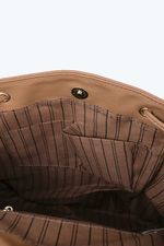 Mini-Morral-Practico-Con-Bolsillos-Exteriores-Terracota