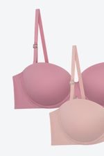 Brasier-Paqx2-Copas-Tipo--B--En-Microfibra-Durazno-Rosado-T32B