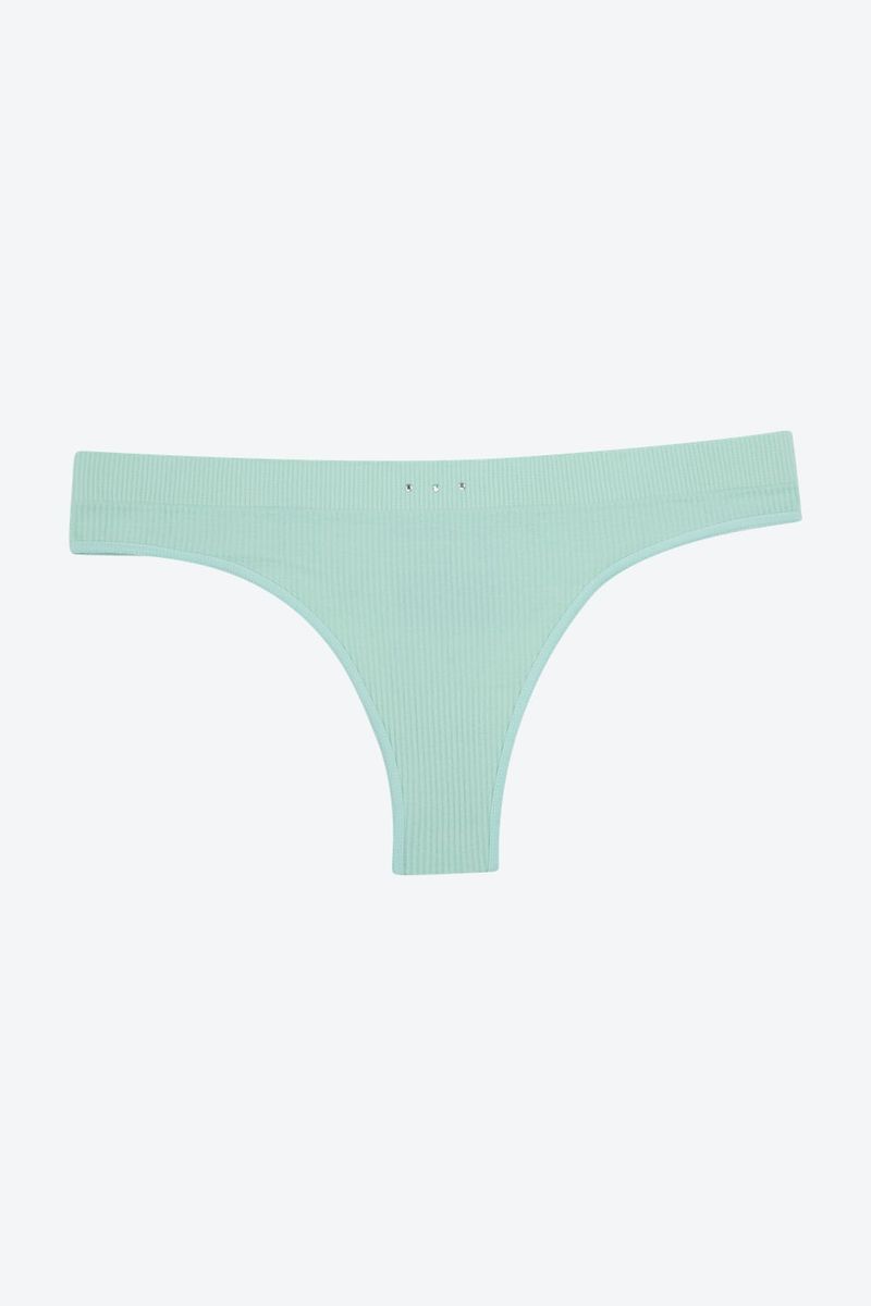 Brasilera-Elaborada-En-Poliamida-Paquete-X2-Efecto-Invisible-Blanco-Verde-Menta-Ts