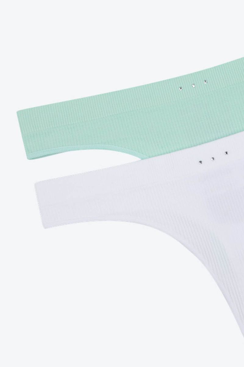 Brasilera-Elaborada-En-Poliamida-Paquete-X2-Efecto-Invisible-Blanco-Verde-Menta-Ts