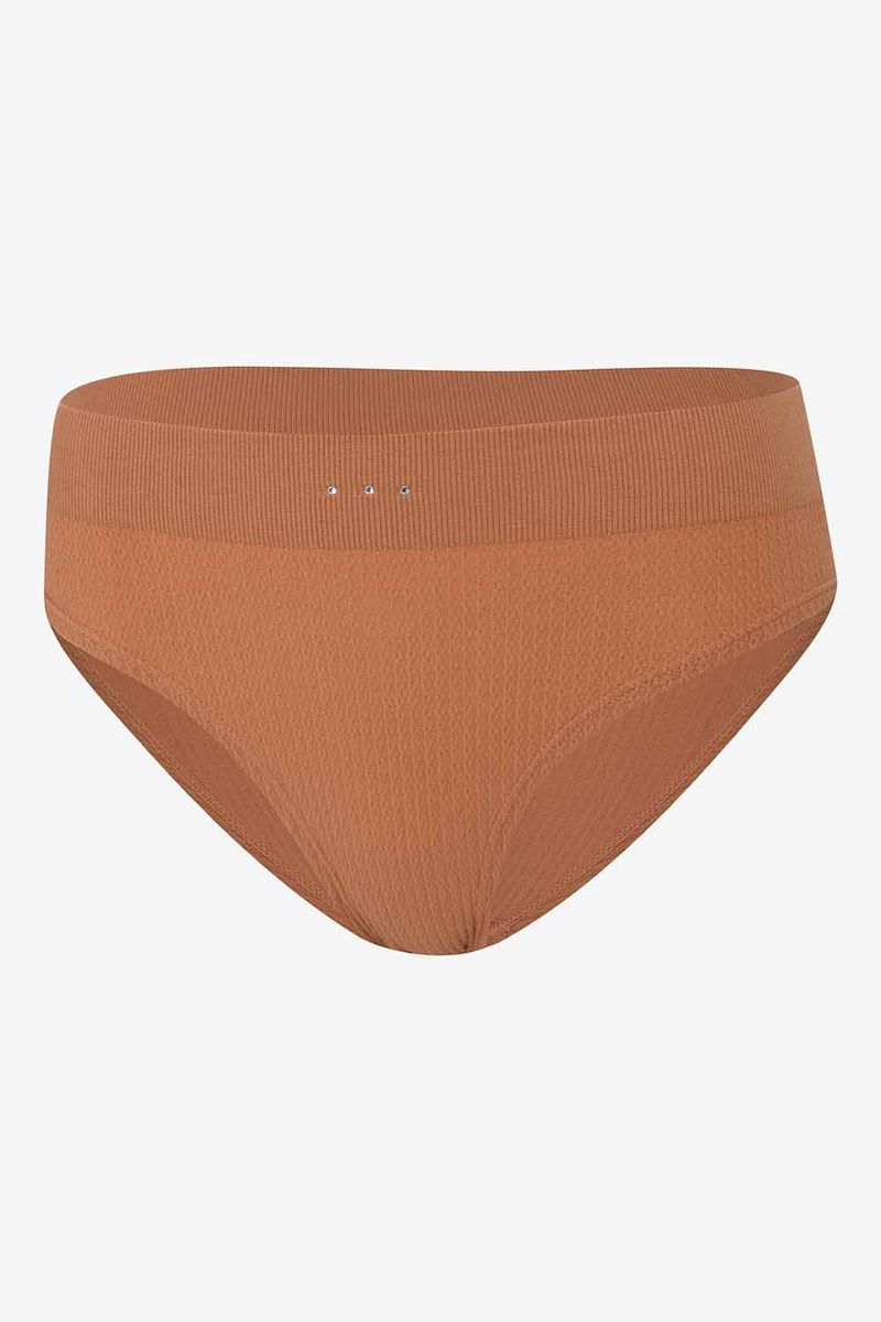 Panty-Hipster-Con-Talle-Alto-En-Seamless-Paquete-X2-Marfil-Terracota-Ts