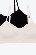 Paquete-X2-Top-Sin-Costuras-Copas-Removibles-Negro-Marfil-Ts