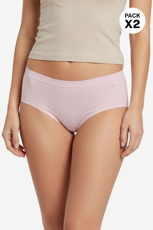 Hípster tipo seamless en corte láser paquete x2