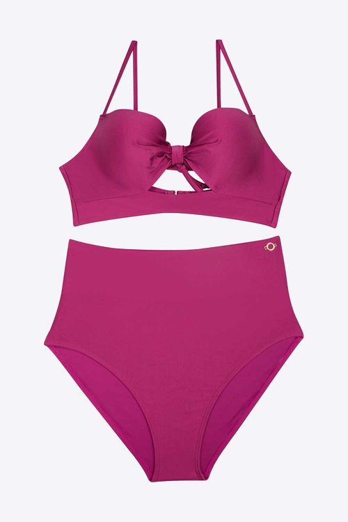 Vestido De Baño En Microfibra Satinada Tipo Bikini